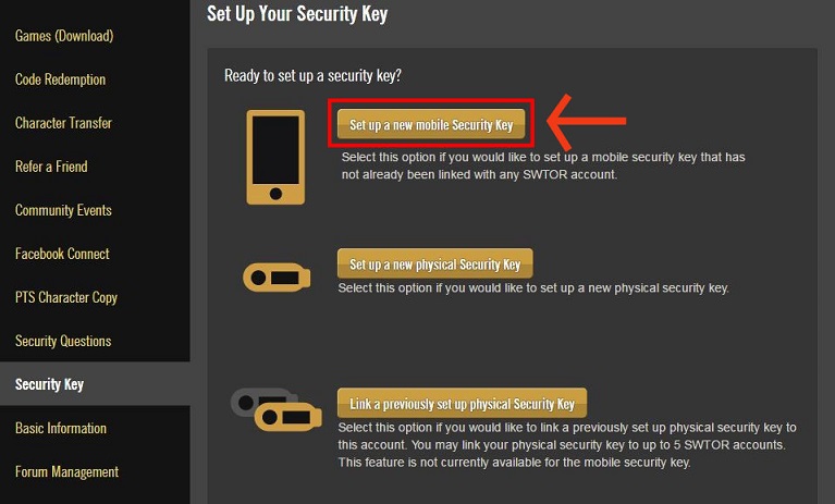 How to get serial key in the old republic movie